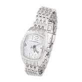 Chronotech Silver Stainless Steel Dress Watch